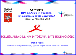 immagine Sorveglianza dell'HIV in Toscana: dati epidemiologici